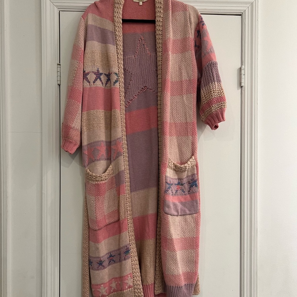 LoveShackFancy sweater coat / cardigan